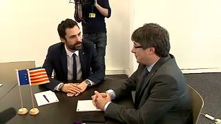 Puigdemont confirma a Torrent  que quer liderar o governo da Catalunha