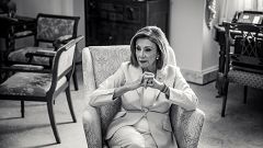 Image: House Speaker Nancy Pelosi in her office at the Capitol on Sept. 27,