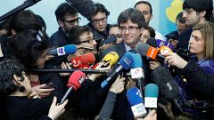 Puigdemonts sagt nicht, ob er zu seiner Wahl nächste Woche nach Spanien zurückkehrt