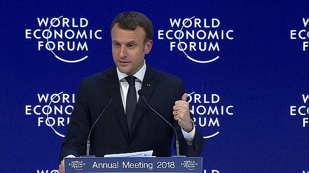 Macron: "Hemos decidido hacer de Francia un modelo en la lucha contra el cambio climático" Macron: "Hemos decidido hacer de Francia un modelo en la lucha contra el cambio climático"