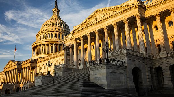 Image: The sun rises on the Capitol in Washington on Sept. 19, 2019. Image: The sun rises on the Capitol in Washington on Sept. 19, 2019.