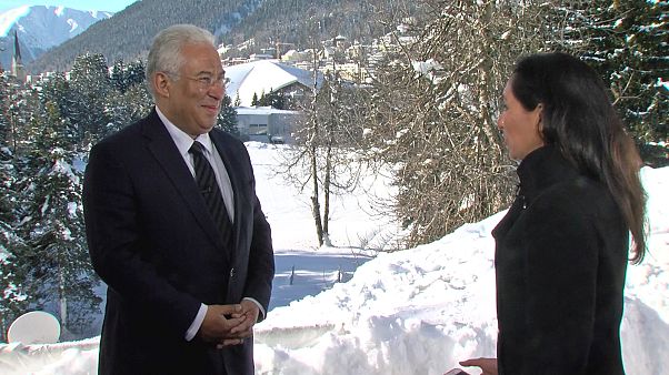 Νταβός 2018: Ο πρωθυπουργός της Πορτογαλίας, Αντόνιο Κόστα στο Euronews Νταβός 2018: Ο πρωθυπουργός της Πορτογαλίας, Αντόνιο Κόστα στο Euronews