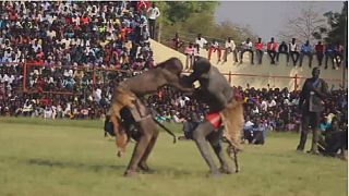 South Sudanese using wrestling as a tool for peace