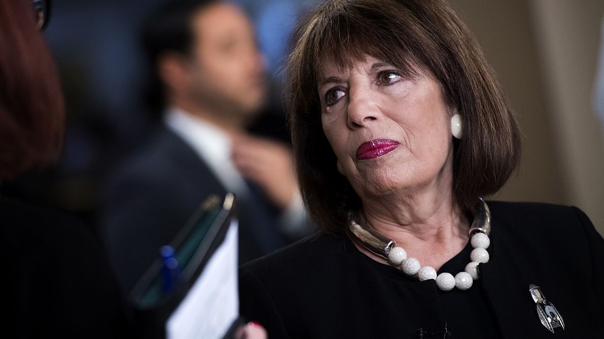 Image: Rep. Jackie Speier, D-Calif., at the Capitol on Sept. 27, 2019.