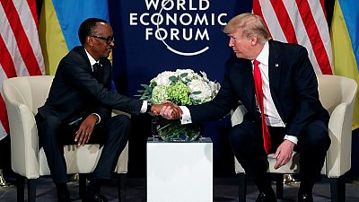 Kagame – Trump meet in Davos, 'shithole' question sidestepped