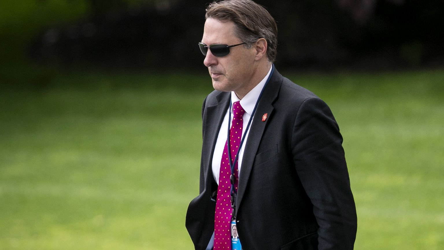 Image: Robert Blair, a senior adviser to the White House chief of staff, wa