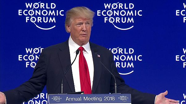 Реакции на выступление Трампа в Давосе Реакции на выступление Трампа в Давосе