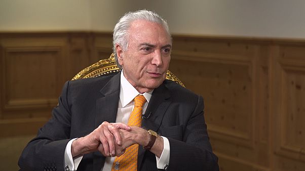 Michel Temer : "le Brésil ne s'est pas arrêté à cause des scandales de corruption" Michel Temer : "le Brésil ne s'est pas arrêté à cause des scandales de corruption"