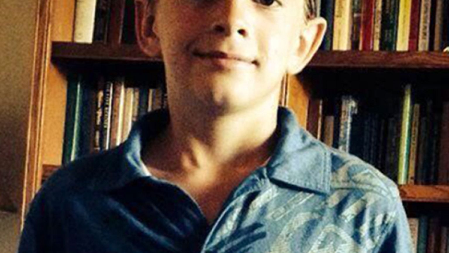 Image: Devin Langford, 13, had to walk for 14 miles back to his hometown of