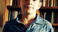 Image: Devin Langford, 13, had to walk for 14 miles back to his hometown of