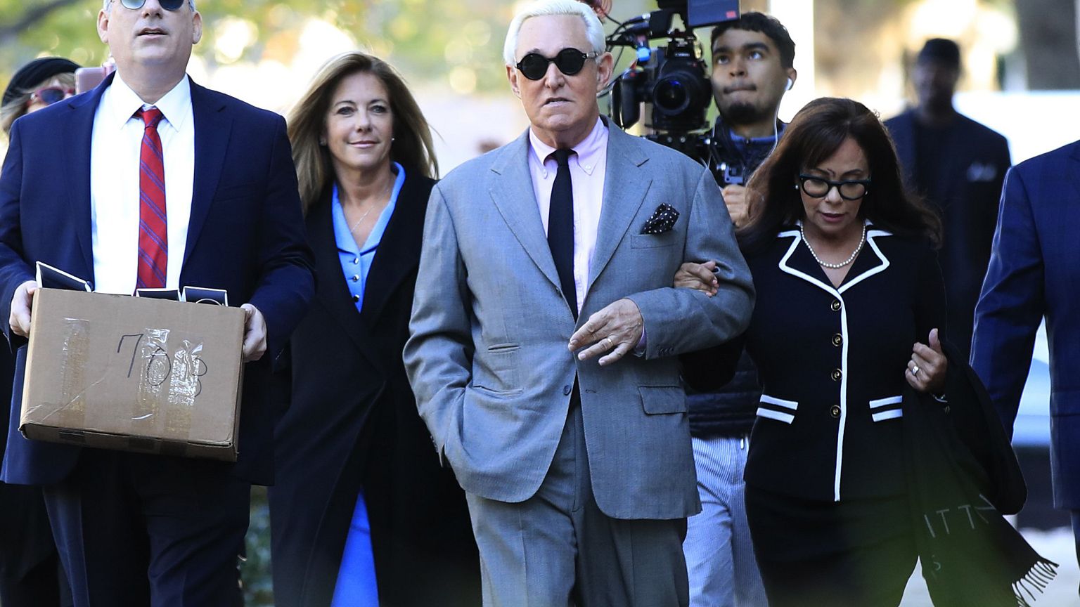 Image: Roger Stone, Nydia Stone