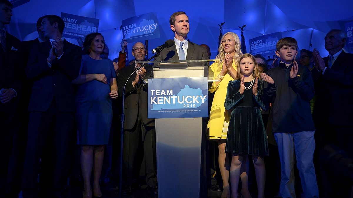 Image: Democratic gubernatorial candidate and Kentucky Attorney General And