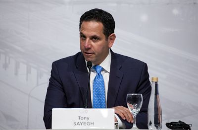 Tony Sayegh left the Treasury Department in June.