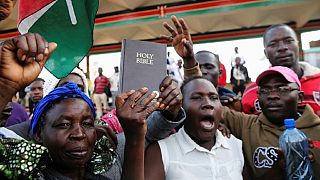 Media shutdown as Kenyans await Odinga 'swearing in'