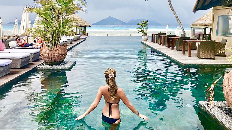 Half a day in La Digue, Seychelles
