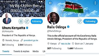 Kenya : la situation de « deux présidents » fait réagir sur la toile