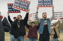 Could Trump's re-election go up in a puff of smoke? Vapers say watch out.