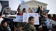 Image: Immigration Activists Rally In Front Of U.S. Supreme Court