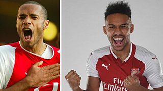 Aubameyang aims to emulate Thierry Henry, handed 14 shirt