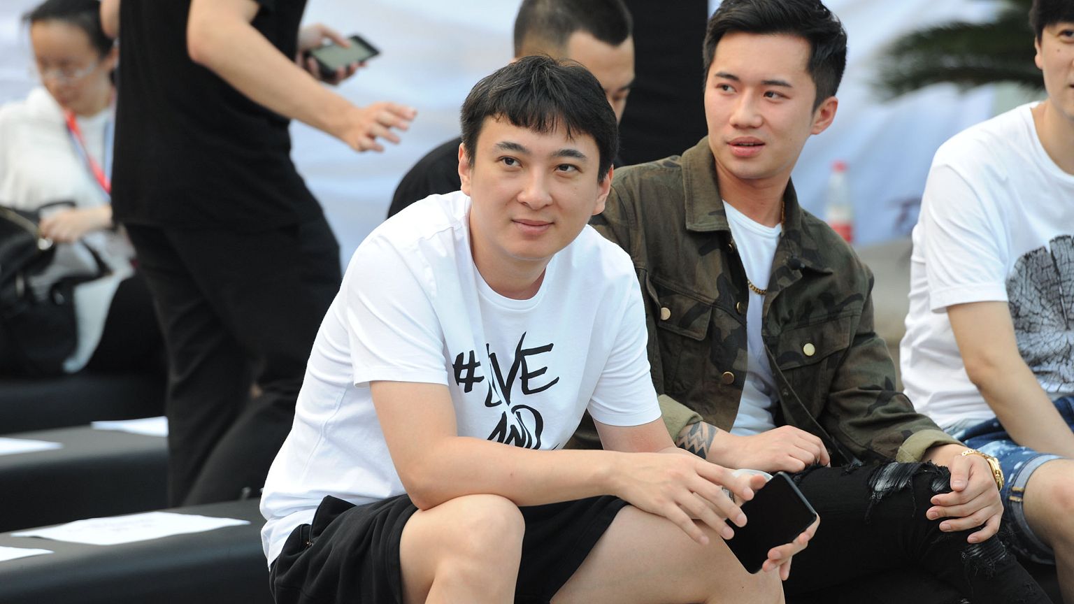 Image: Businessman Wang Sicong in Shanghai, China.