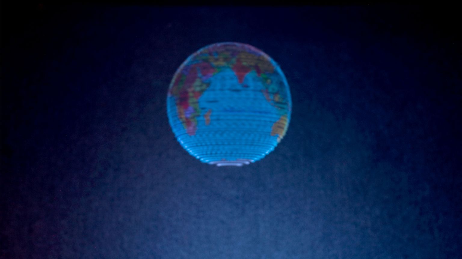 Image: Scientists have developed a moving 3D display that can recreate soun