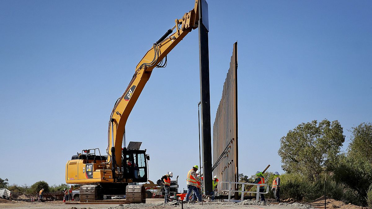 Image: Pentagon-Funded Border Wall Construction
