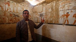 L'Egypte dévoile la tombe d'une prêtresse du temps des pharaons, vieille de 4 400 ans