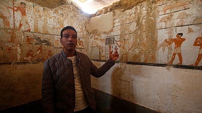 L'Egypte dévoile la tombe d'une prêtresse du temps des pharaons, vieille de 4 400 ans