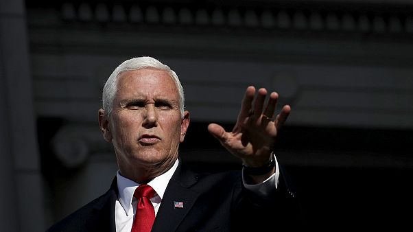 Image: Vice President Mike Pence delivers remarks at a Veterans Day event a Image: Vice President Mike Pence delivers remarks at a Veterans Day event a
