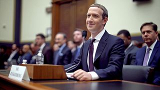 Image: Facebook CEO Mark Zuckerberg Testifies Before The House Financial Se