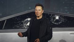 Image: Tesla CEO Elon Musk introduces the Cybertruck