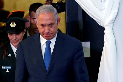 Benjamin Netanyahu called the indictments "a contaminated process."
