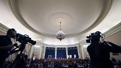 Image: U.S. President Trump impeachment inquiry hearing in Washington