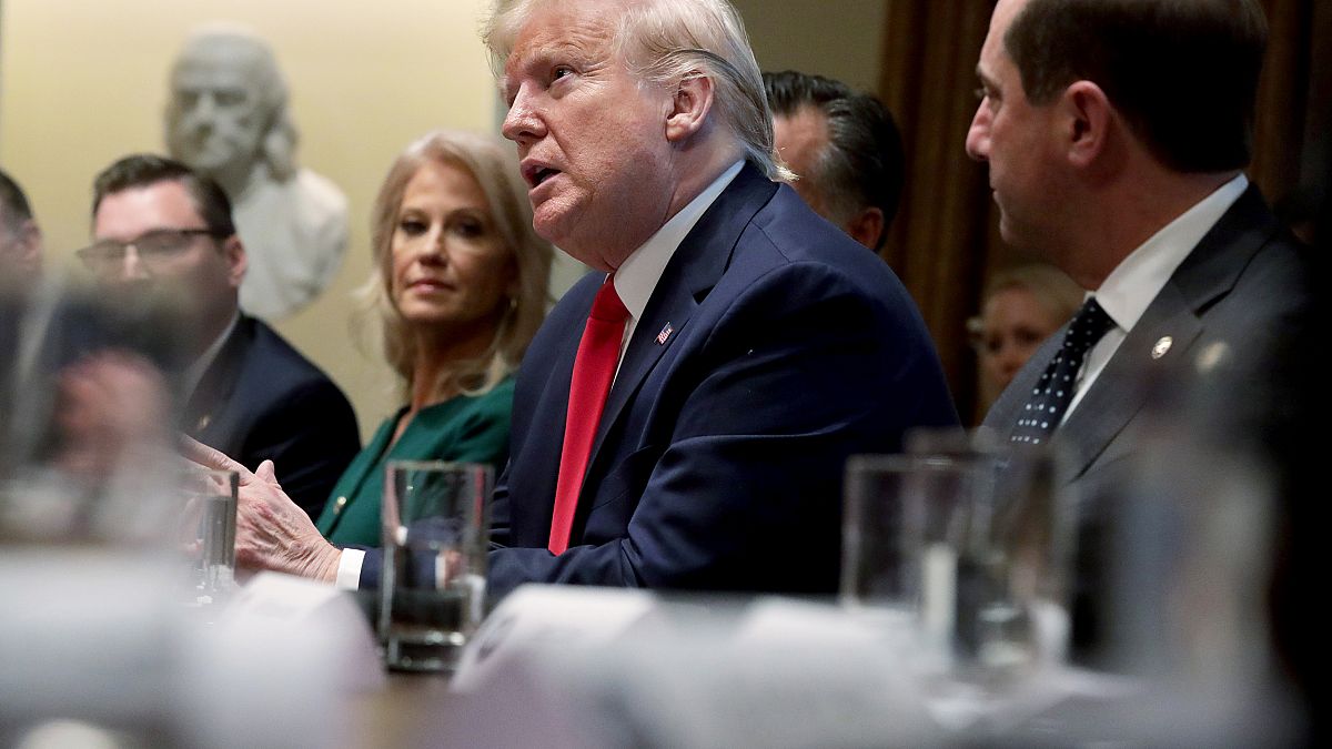 Image: President Trump Holds Listening Session In Cabinet Room On Vaping An