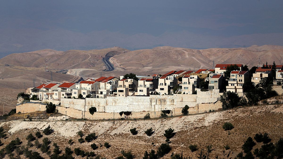 The Israeli settlement of Maale Adumim in the West Bank is appealing to man