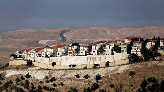 The Israeli settlement of Maale Adumim in the West Bank is appealing to man