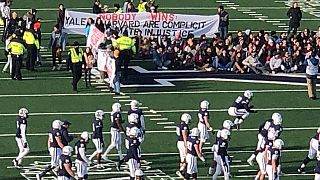 Image: Harvard Yale protest