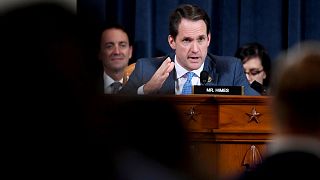 Image: Rep. Jim Himes, D-CT, asks questions during an impeachment inquiry h