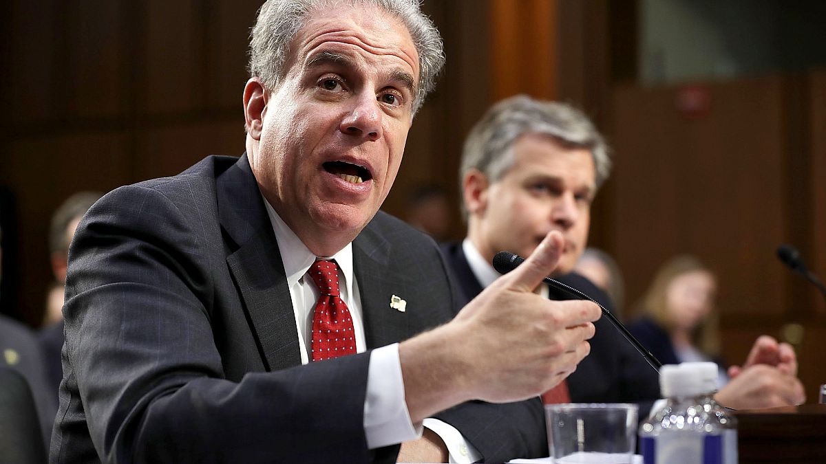 FBI Director Wray And Justice IG Horowitz Testify At Senate Hearing On FBI 
