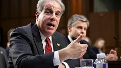 FBI Director Wray And Justice IG Horowitz Testify At Senate Hearing On FBI 