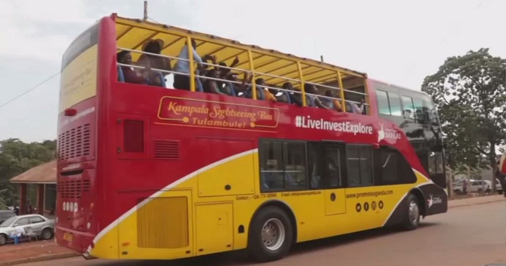 Uganda's openRoof tourist bus provides Kampala's scenic landscape