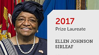 Liberia's ex-president Sirleaf wins $5m African leadership prize