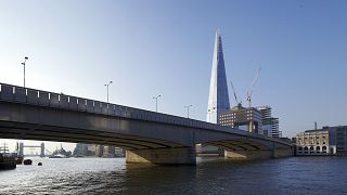 Image: View from North side river bank with London Bridge.