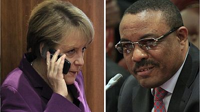German Chancellor tasks Ethiopian PM to widen democratic space