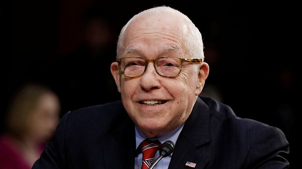 Former U.S. Attorney General Michael Mukasey testifies during a Senate Judi Former U.S. Attorney General Michael Mukasey testifies during a Senate Judi