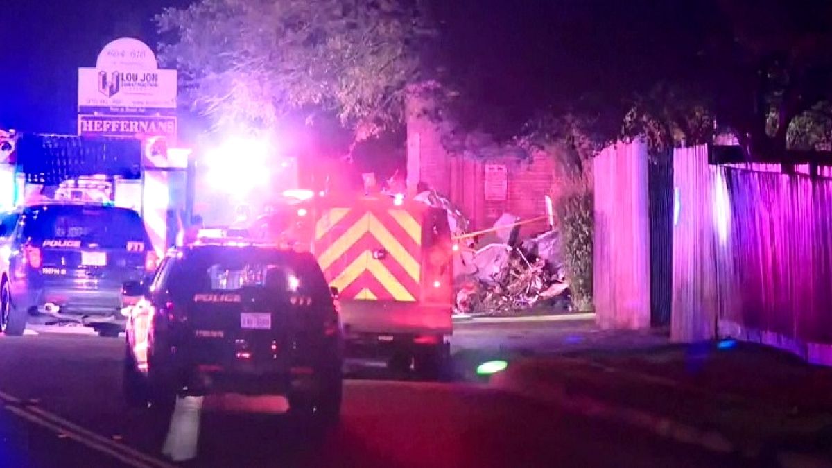 IMAGE: San Antonio light plane crash