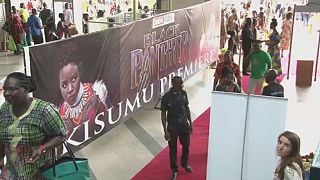 Fans in Kenya upbeat about ''Black Panther'' movie