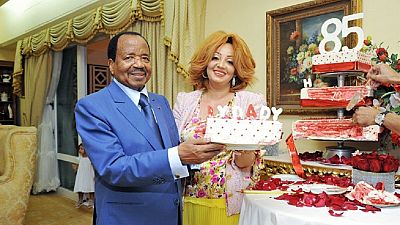 [Photos] Presidential birthday cake as Cameroon leader hits 85 years