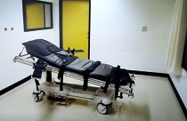 Image: The execution chamber at Georgia Diagnostic Prison in Jackson.
