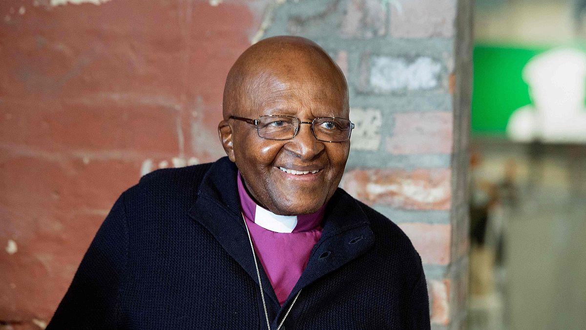 Image: Archbishop Emeritus and Nobel Laureate Desmond Tutu in Cape Town